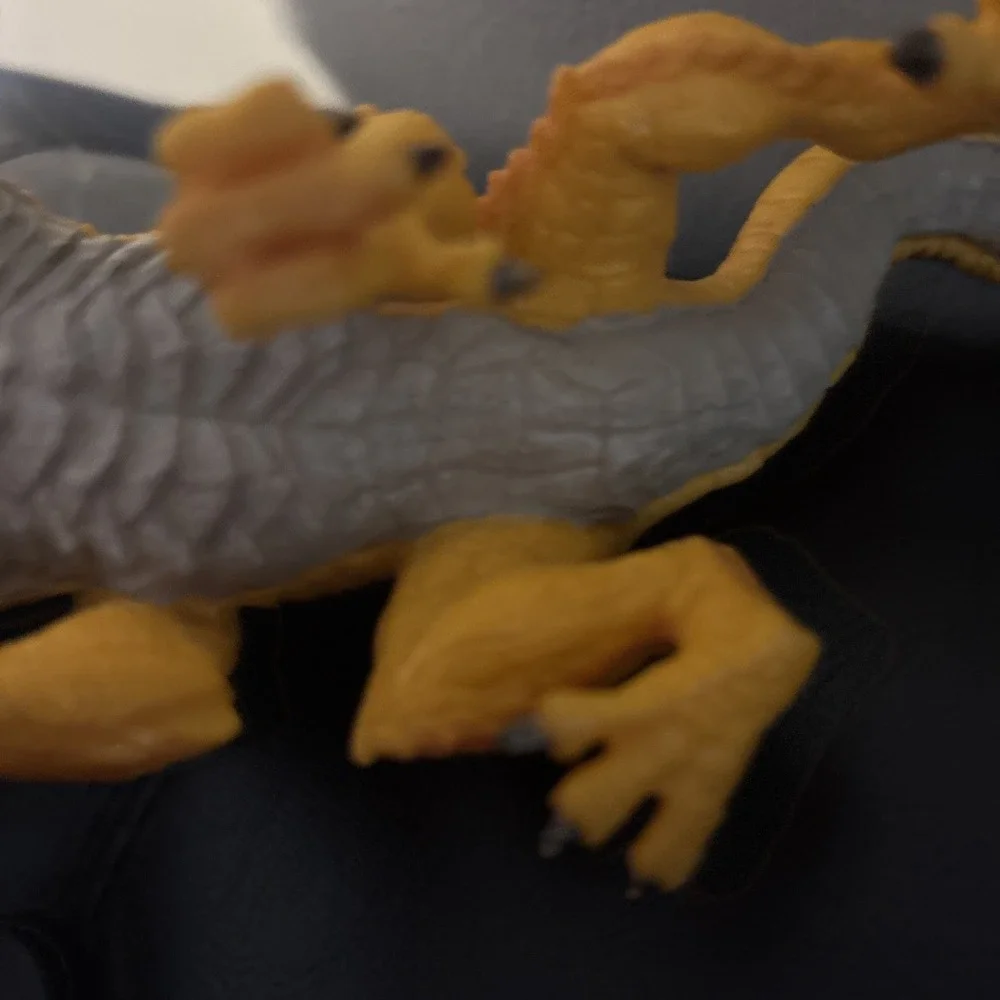 FIRE Dragon Fantasy Figure 3 Headed Safari Ltd 2010 Toy Read